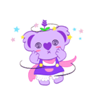 Purple Koala (Vol. Babble)（個別スタンプ：30）