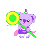 Purple Koala (Vol. Babble)（個別スタンプ：33）