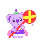 Purple Koala (Vol. Babble)（個別スタンプ：34）