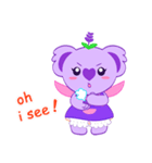 Purple Koala (Vol. Babble)（個別スタンプ：37）