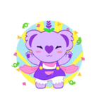 Purple Koala (Vol. Babble)（個別スタンプ：38）