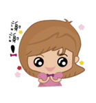 Bobo little girl（個別スタンプ：3）