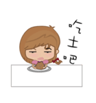 Bobo little girl（個別スタンプ：16）