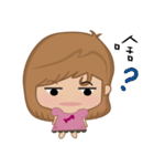 Bobo little girl（個別スタンプ：17）