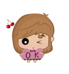 Bobo little girl（個別スタンプ：22）