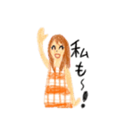 らくがきクレヨン2（個別スタンプ：9）