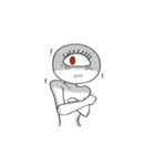 The big eye（個別スタンプ：6）