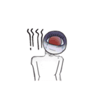 The big eye（個別スタンプ：7）