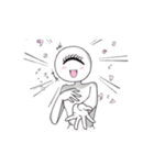 The big eye（個別スタンプ：13）