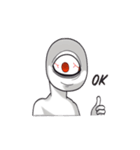 The big eye（個別スタンプ：20）