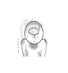 The big eye（個別スタンプ：21）