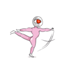 The big eye（個別スタンプ：40）