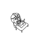 Ancient civilization boy（個別スタンプ：30）