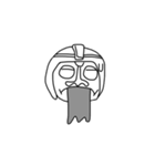 Ancient civilization boy（個別スタンプ：35）