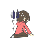 学業に追われる学生達（個別スタンプ：22）
