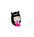 catty girl（個別スタンプ：15）