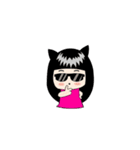 catty girl（個別スタンプ：20）