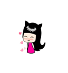 catty girl（個別スタンプ：24）