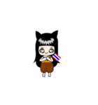 catty girl（個別スタンプ：25）