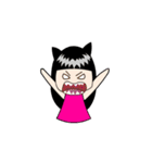 catty girl（個別スタンプ：28）