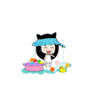 catty girl（個別スタンプ：29）