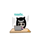 catty girl（個別スタンプ：34）