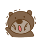 大きな熊顔（個別スタンプ：19）