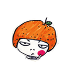 Being cute, blushing.  2（個別スタンプ：39）