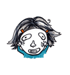Being cute, blushing.（個別スタンプ：1）