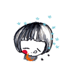 Being cute, blushing.（個別スタンプ：6）
