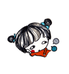 Being cute, blushing.（個別スタンプ：10）