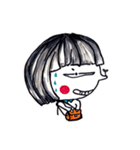 Being cute, blushing.（個別スタンプ：19）