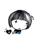 Being cute, blushing.（個別スタンプ：25）