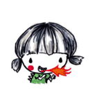 Being cute, blushing.（個別スタンプ：26）