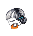Being cute, blushing.（個別スタンプ：27）