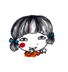 Being cute, blushing.（個別スタンプ：28）