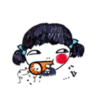 Being cute, blushing.（個別スタンプ：31）