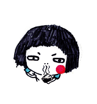 Being cute, blushing.（個別スタンプ：40）