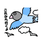ゆかいなラブバード（個別スタンプ：13）