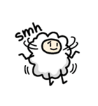 羊の木綿の英語スラング（個別スタンプ：37）