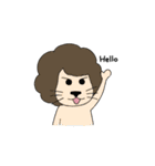 David Lion with Charlie mouse（個別スタンプ：17）