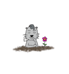 David Lion with Charlie mouse（個別スタンプ：27）
