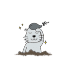 David Lion with Charlie mouse（個別スタンプ：32）