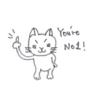 リラねこ（個別スタンプ：4）