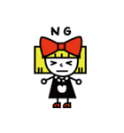 カク子さん（個別スタンプ：7）