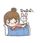 Bunny Tee Rak（個別スタンプ：16）