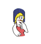 White Duck Day（個別スタンプ：34）