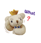 Little king bear (Eng ver.)（個別スタンプ：7）