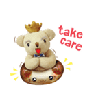 Little king bear (Eng ver.)（個別スタンプ：10）