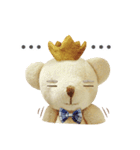 Little king bear (Eng ver.)（個別スタンプ：12）